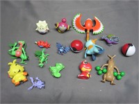 Lot of Pokemon Figures Balls