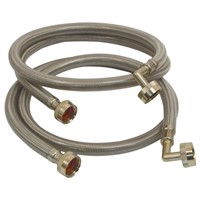 Everbilt 4 Ft. Washing Machine Connector (2-Pack)