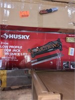 Husky 3-Ton Low Profile Car Jack with Quick Lift