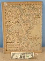 1890 Boston, 10.5in X 14in