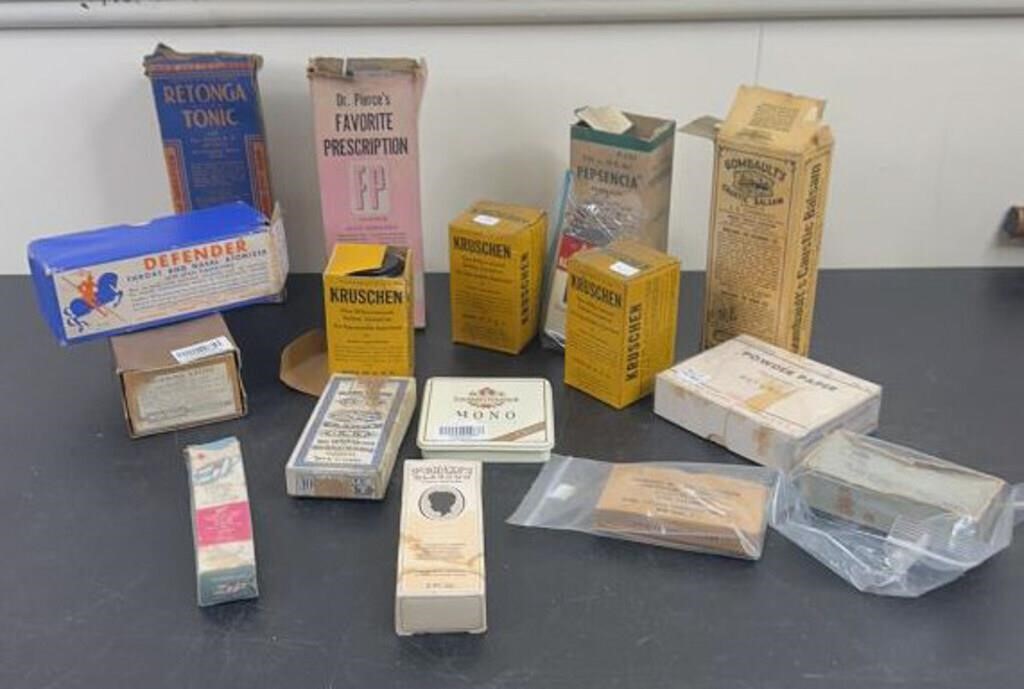 Antique/Vintage Pharmaceuticals