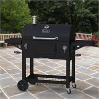 Premium Charcoal Grill in Black