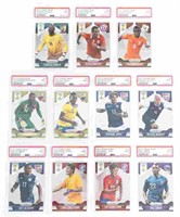 2014 PANINI PRIZM SOCCER WORLD CUP CARDS PSA GRADE