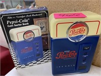 PEPSI COIN SORTER BANK