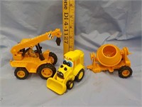 Plastic construction toys