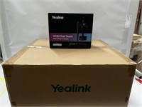 $2200 Lot of 10 Yealink WH62 Dual Teams Headsets
