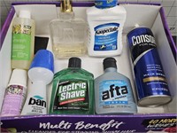 After shave, mouthwash, deodorant etc lot