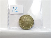 1908 P "V" Nickel Liberty