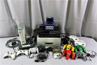 Gaming Consoles, controllers, accessories