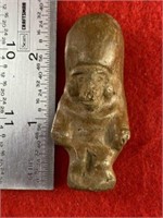 Pottery Human Effigy    Indian Artifact Arrowhead