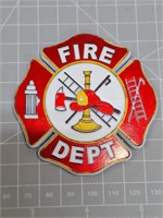 Fire department magnet
