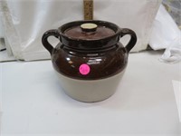 Vintage Red Wing Stoneware Bean Pot