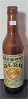 DR BROWN'S CEY-RAY PUNCH DRY TORONTO SODA BOTTLE