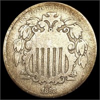 1863 Shield Nickel NICELY CIRCULATED