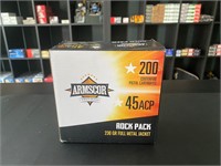 Armscor - Rock Pack - 200 Round Box - 45 ACP