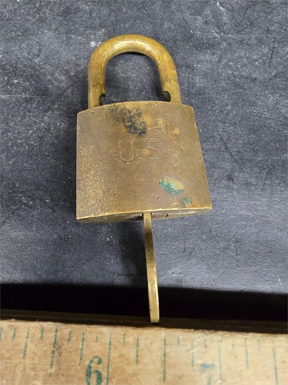Old US padlock