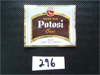 Set of 3 - Good Old Potosi Beer Labels