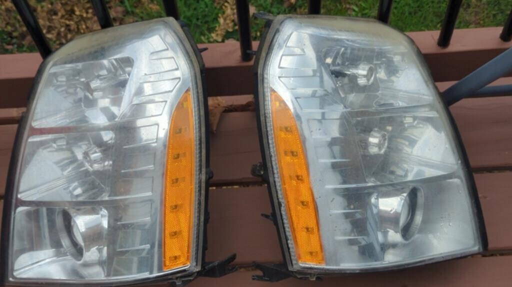 2010 to 2015 Cadillac Escalade headlights