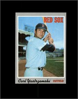 1970 Topps #10 Carl Yastrzemski EX to EX-MT+