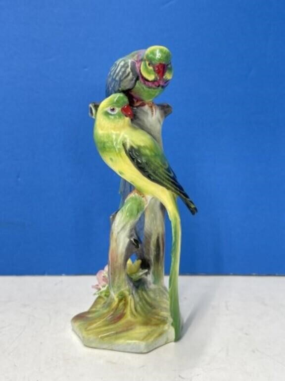Adderley Porcelain Parakeet Figurine