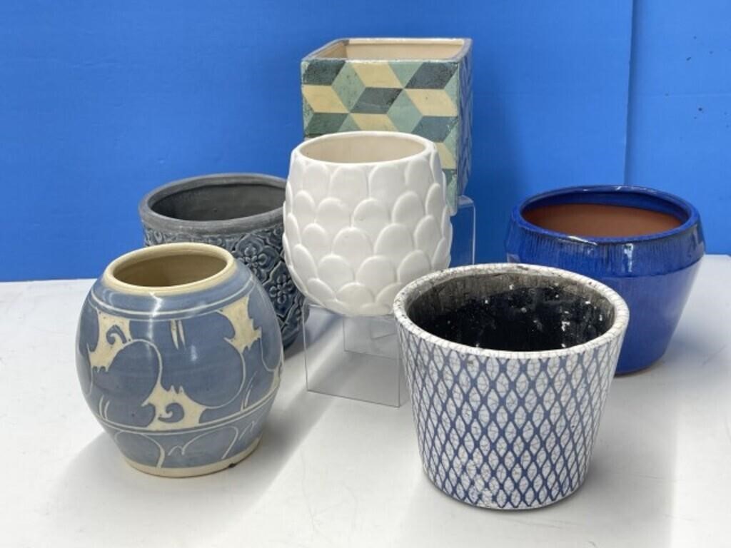 Ceramic Planters (6)