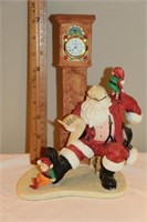 Howard Miller "Checking it Twice" Santa Clock