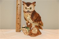 Vintage Lefton Ceramic Owl