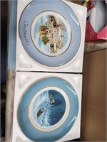 1976 & 1978 Christmas Plates