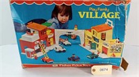 FISHER PRICE PLAY FAMILY VILLAGE, ORIGINAL BOX