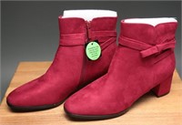 (NEW) East5th Elyse Red Booties 8M