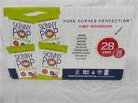 Skinny Pop Popcorn 28- .65oz. Bags Best By: