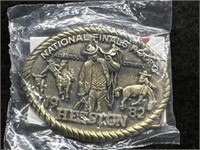 1982 Hesston NFR Buckle