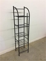 Metal Storage Tower with 5 Shelves 13.5W x 11D x