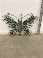 Decorative Metal Butterfly Wall Plaque with