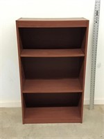 Melamine Bookshelf with 2 Adjustable Shelves
