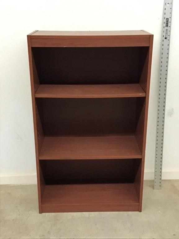Melamine Bookshelf with 2 Adjustable Shelves
