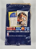 1990-91 NBA HOOPS SEALED BOX