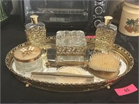 Vintage Vanity Set In Great Condition