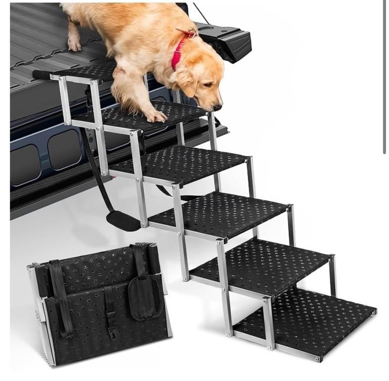 Niubya Dog Ramps for Cars, Portable Folding Dog