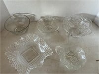 Small bowls, serving trays