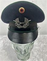 West German Officers Peak Cap