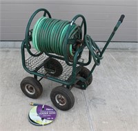 Garden Hose Reel with Hose