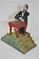 Contemporary "Magician" C.I. mechanical bank