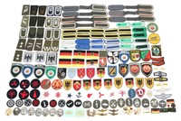 POST WWII WEST GERMAN INSIGNIA MEDAL & PATCHES LOT