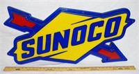 PLASTIC SUNOCO ADVERTISING SIGN