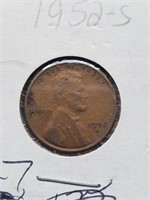 Higher Grade 1952-S Wheat Penny