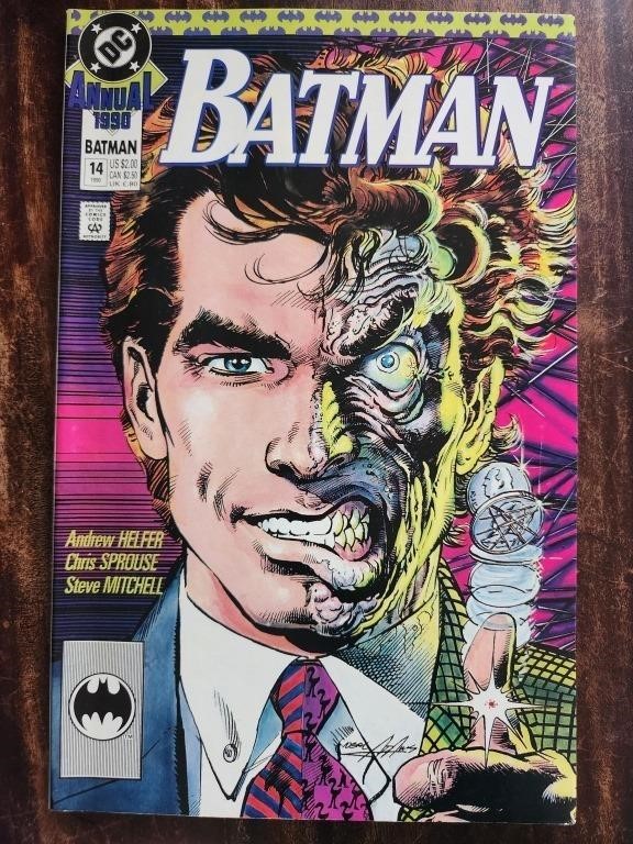 Batman Ann #14 (1990) TWO-FACE ISSUE (see pics)