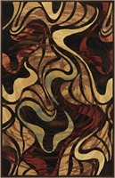 Home Dynamix Picasso Artistic Swirl Area Rug