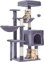 Taoqimiao 39.4-Inch Cat Tower  with 5 Scratching P
