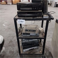 cart and stereo / media player equipment